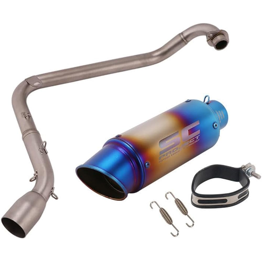 GROM125 | GROM125/ MSX125 2013~2020 Bike muffler Slip-on muffler Bike silencer Full exhaust Exhaust pipe