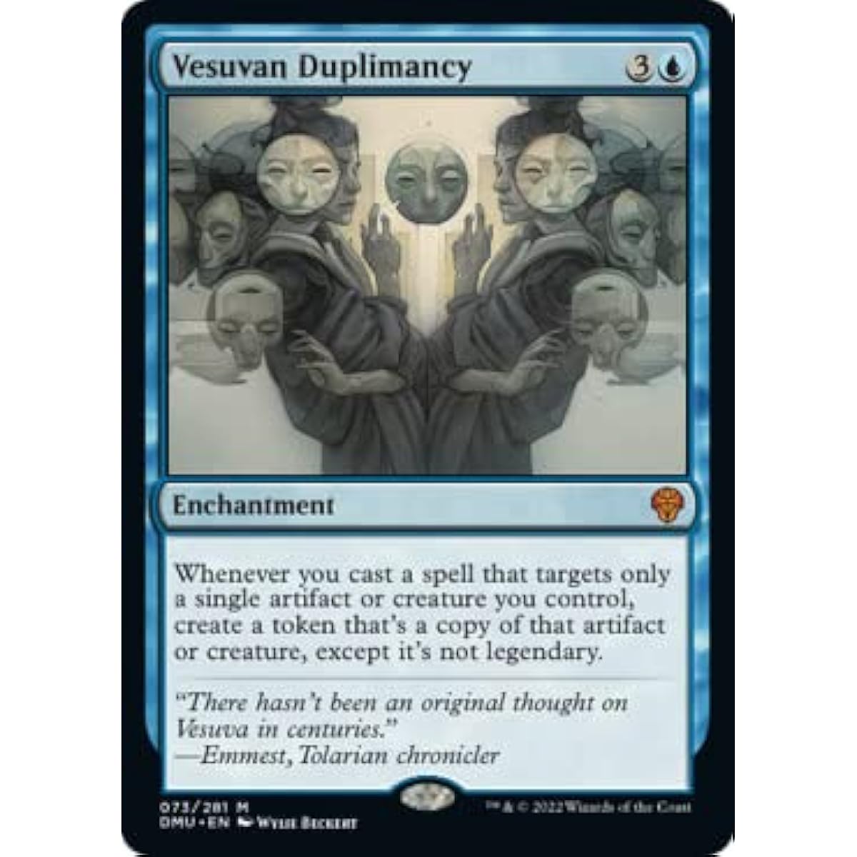 Magic: The Gathering - Vesuvan Duplimancy (073) - Foil - Dominaria United