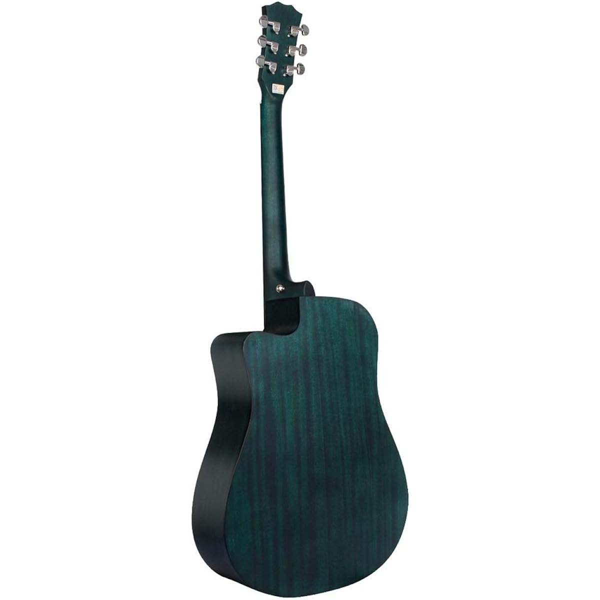 Beginner's Practice Guitar Guitar Face Single Spruce Peach Blossom Folk Guitar Veneer Gradient Elementary School Student Adult Beginner Guitar (Color: Natural, Size: 41 inches)