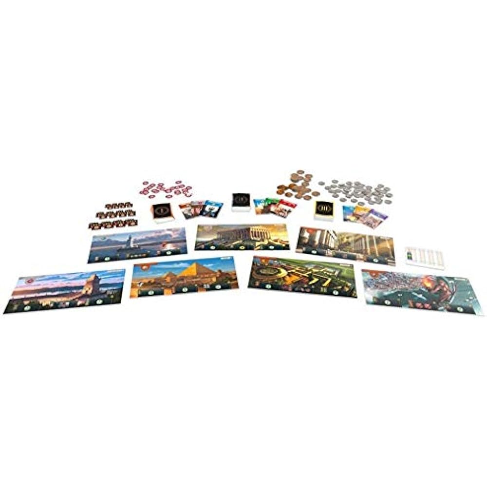 Board Game Seven Wonders of the World 2nd Edition