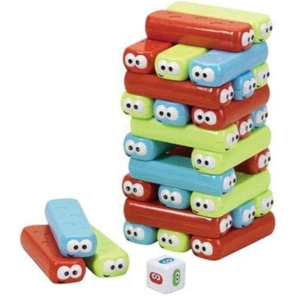 Bits and Pieces - Happy Stackers Table Game - Classic Game offers endless fun.