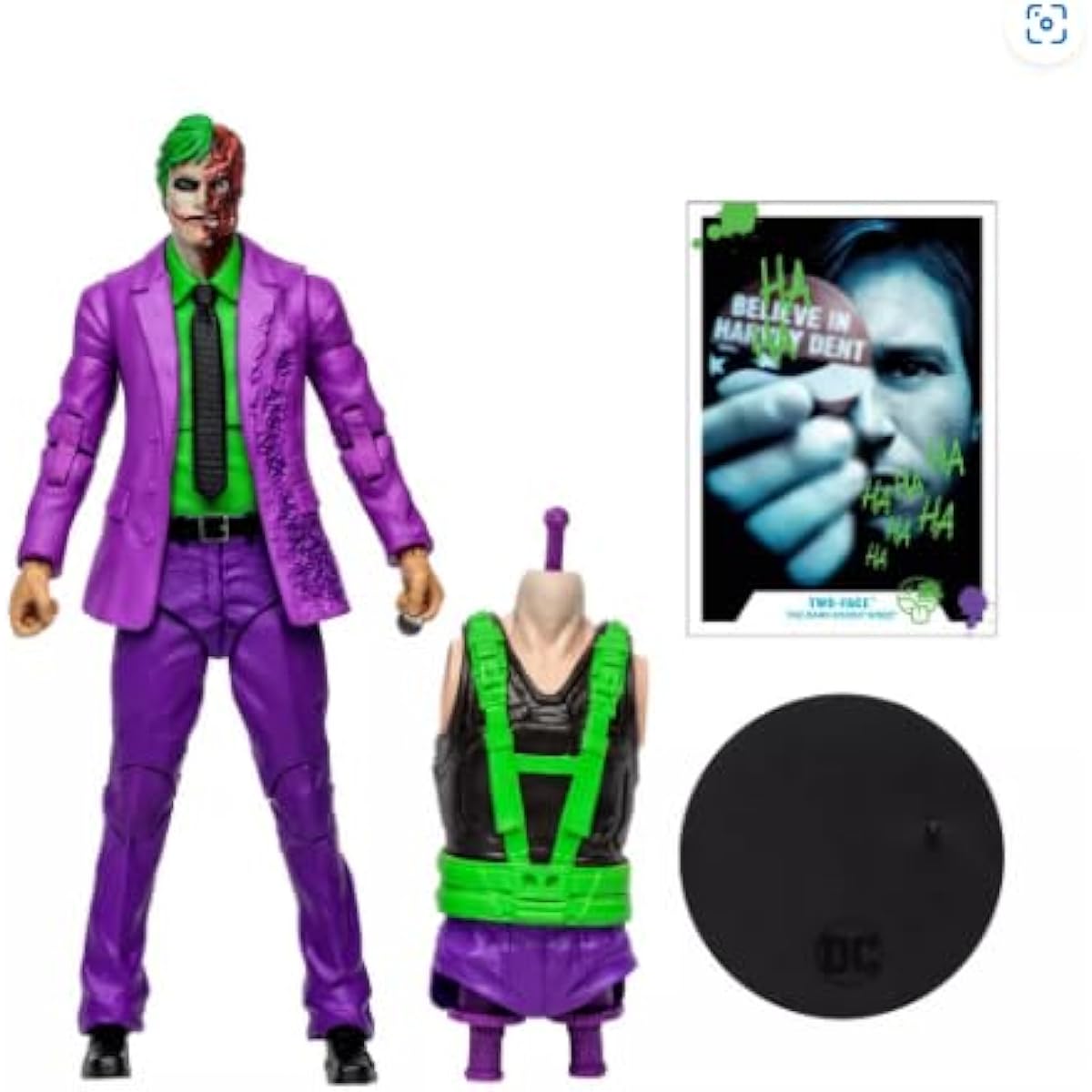McFarlane Toys DC Comics The Dark Knight Rises: Jokerized Two-Face Action Figure