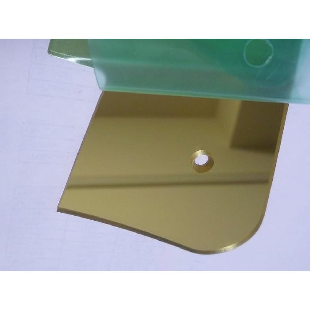 Left Les Paul Gold Mirror Pickguard mm