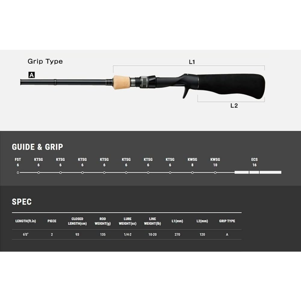 Tailwalk Rod Grappy 60M 15789