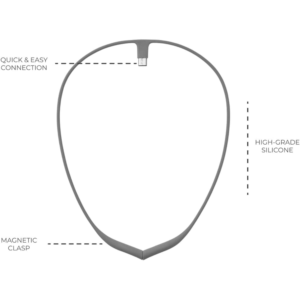 Upright GO 2 and GO S Necklace