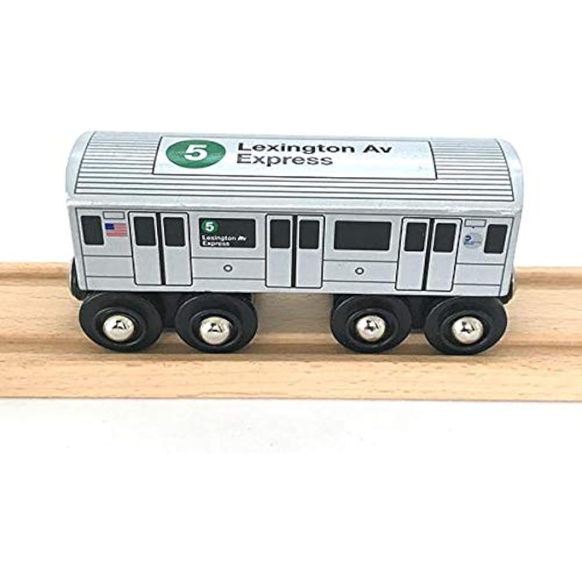 MUNI PALS Munipals Wood MP01-1105 NYC MTA Subway 5 Train Lexington Avenue Express R142 Car