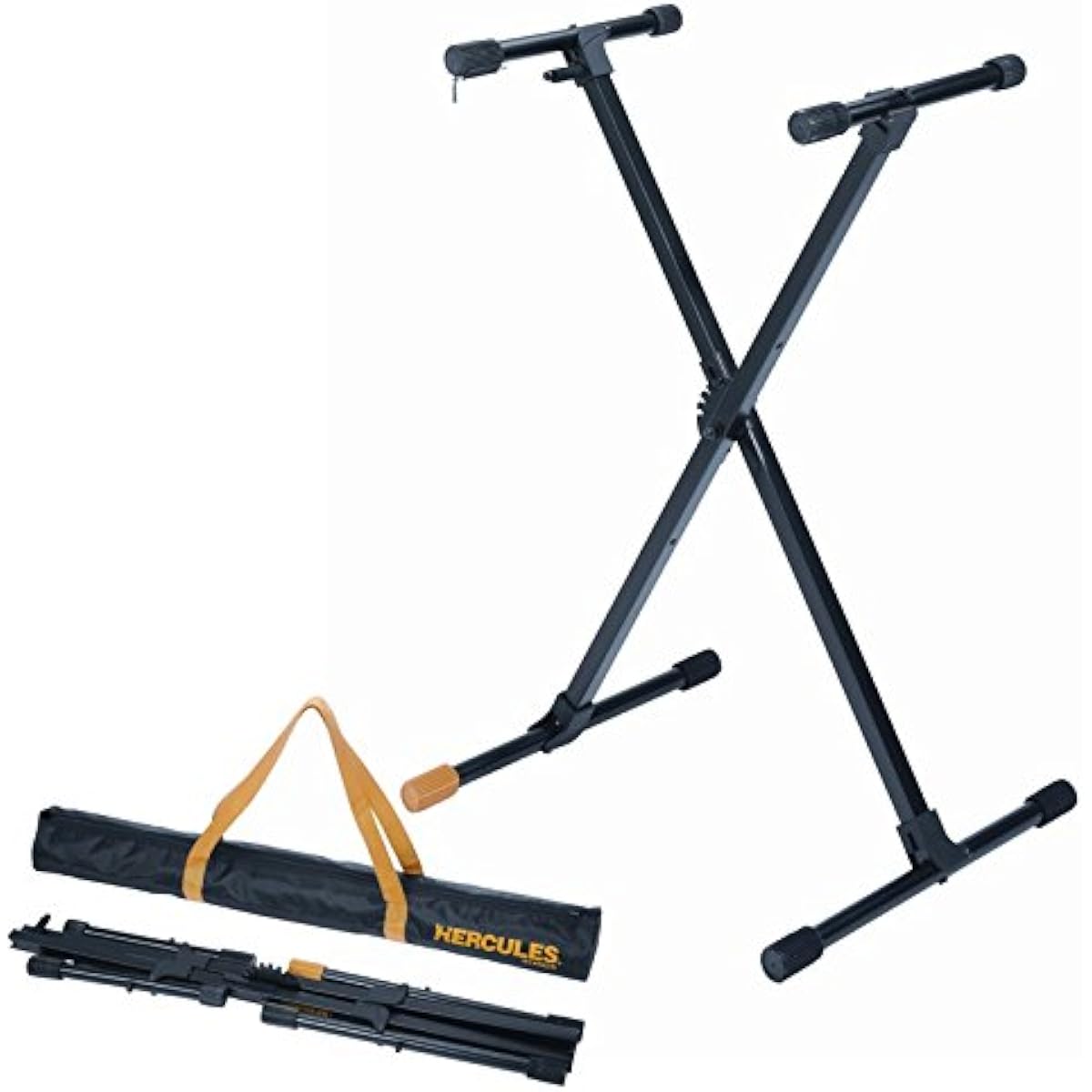 Hercules KS118B & KSB001 Keyboard stand set with dedicated case