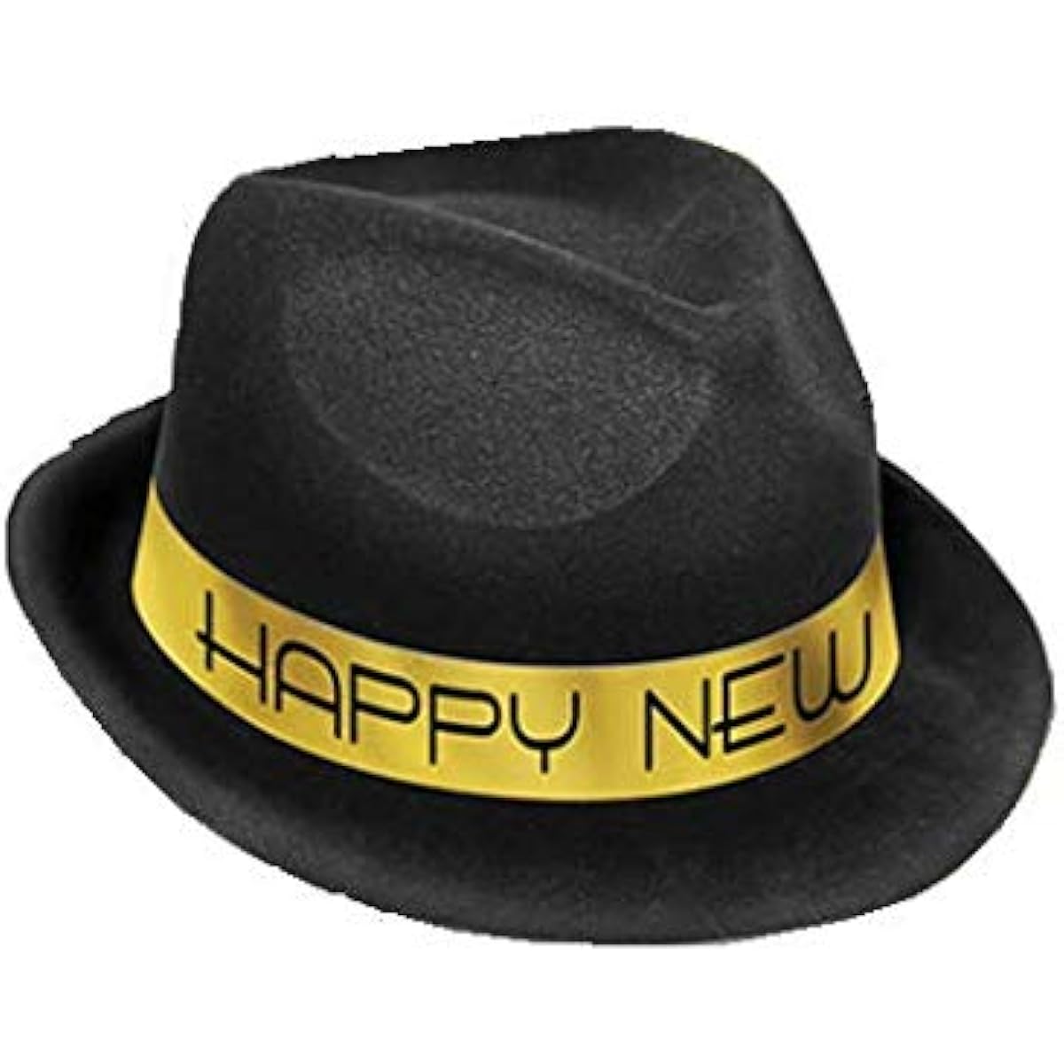 New Years Party Kit Black and Gold Assorted Pack for 50