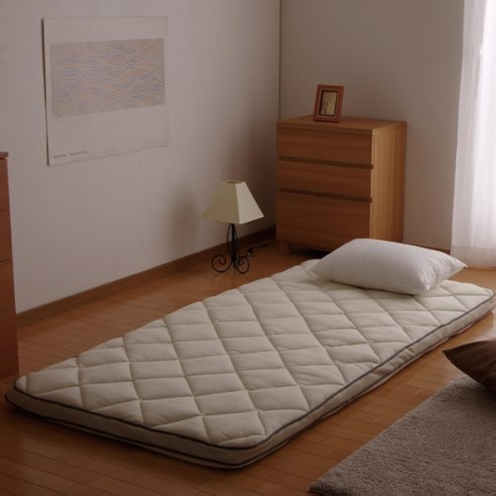 Iris Ohyama Airy Futon Cover, Breathable, Washable, Antibacterial, Odor Resistant, Semi-Double ACS-SD
