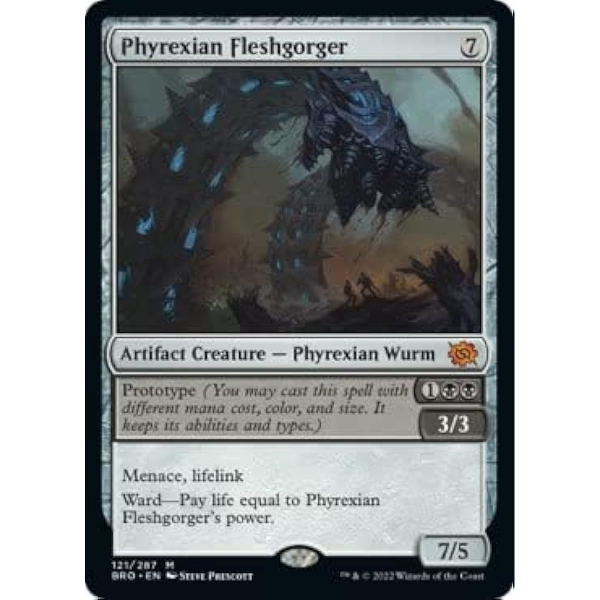 Magic: The Gathering - Phyrexian Fleshgorgar (121) - Brother's War
