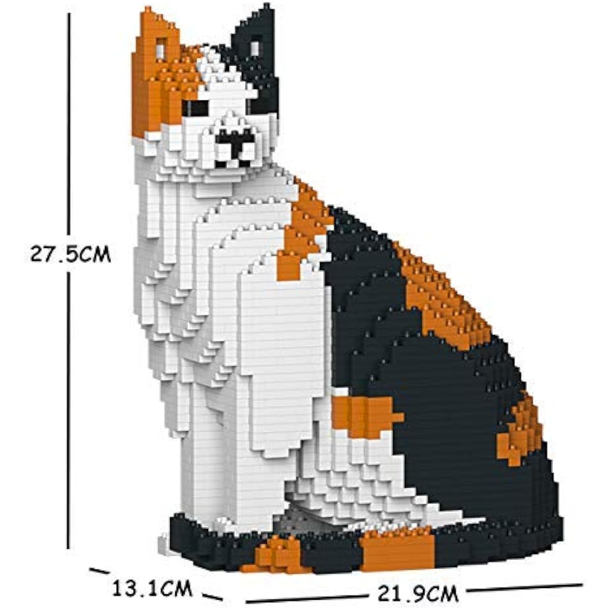 JEKCA Jekka Block Calico Cat 10S-M01 Calico Cat Sculptor