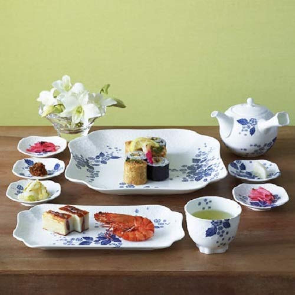 Wedgwood Small Plate Blue Size: Approx. 8cm Diameter Strawberry Bloom Indigo 40000812 5 Pieces Set of 5