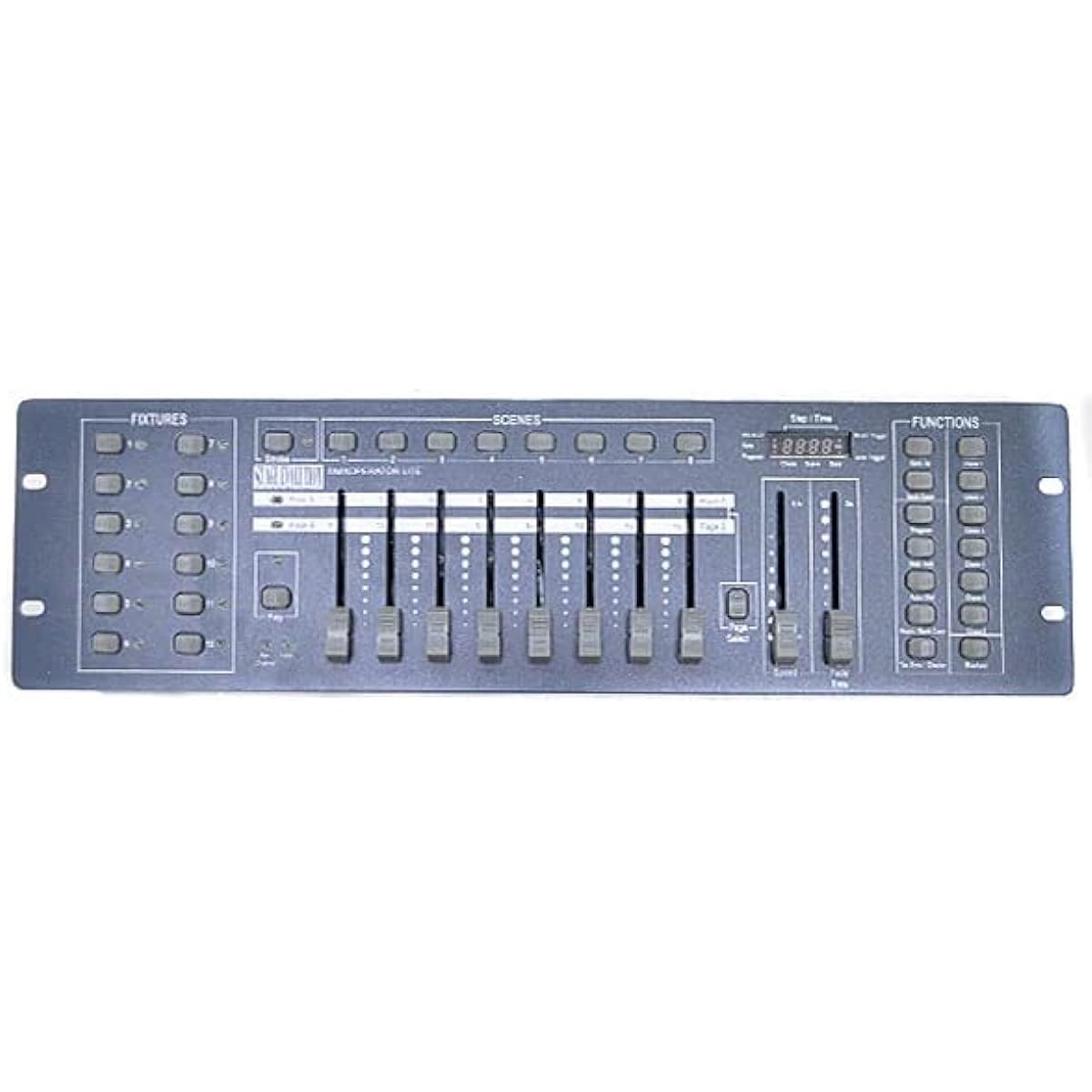 STAGE EVOLUTION DMX Controller 192 Channels with 12 Fixture Buttons and 8 Channel Faders