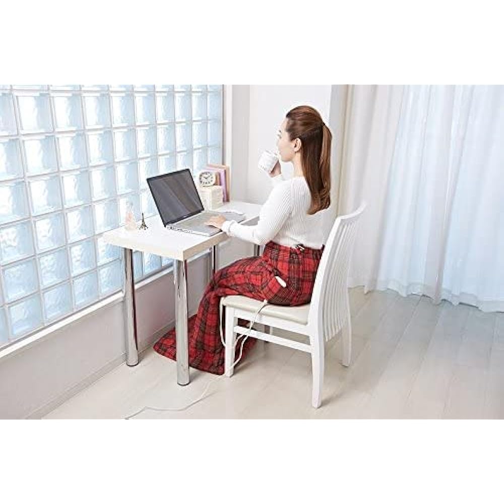 Sugiyama Washable Hot Leg Heater NA-21SHZ(RE) Red Check