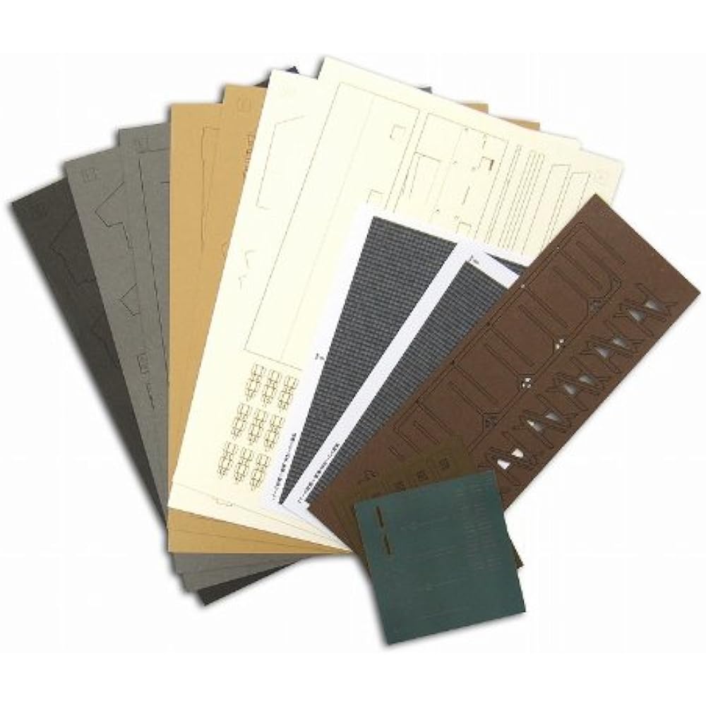 Sankei 1/80 Scene Series Warehouse-1 MK05-46 Paper Craft