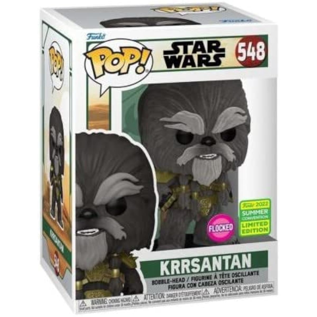 Krrsantan Flocked Summer Shared Convention Exclusive Vinyl Figure