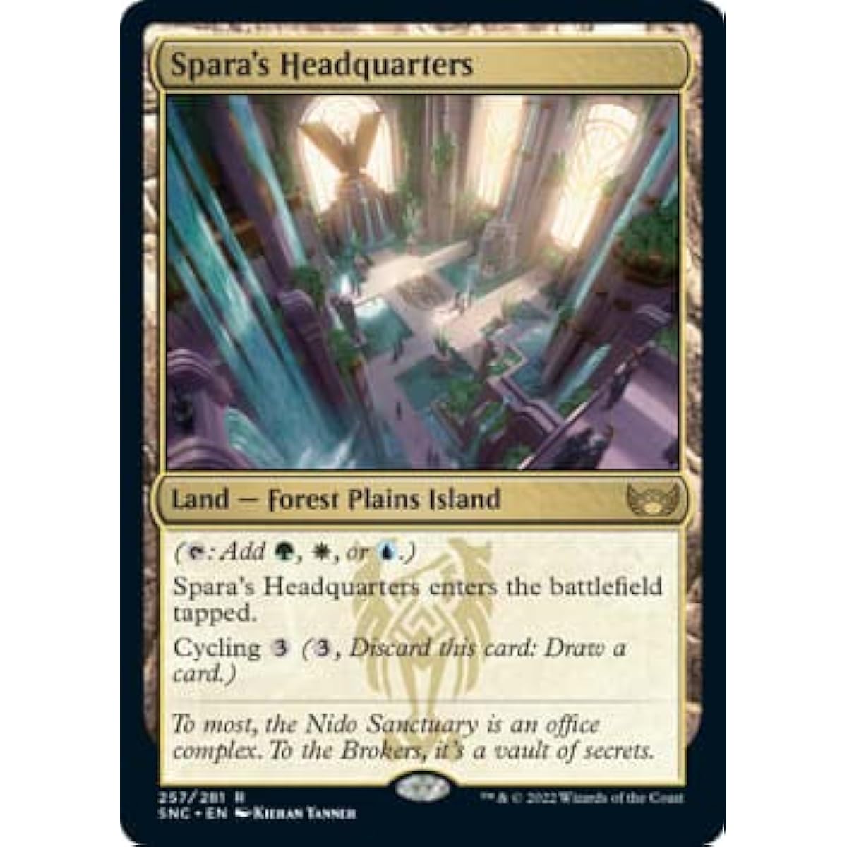Magic: The Gathering - Spara's Headquarters (257) - Foil - City of New Capena