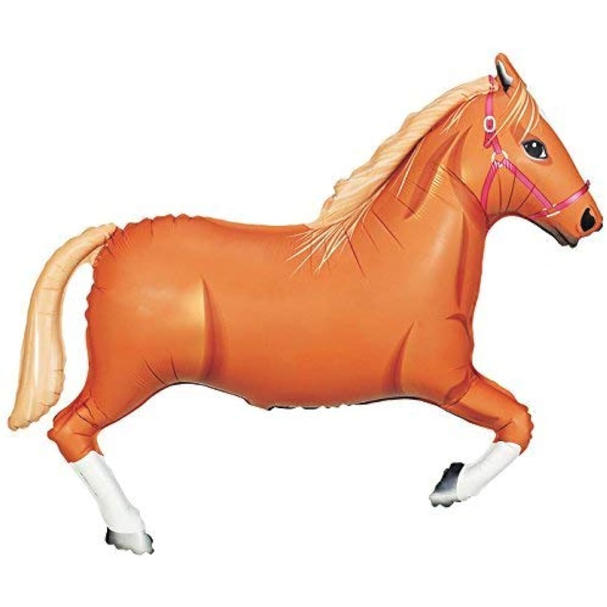 Mayflower Products Spirit Riding Free Party Supplies 8th Birthday Tan Horse Balloon Bouquet Decorations