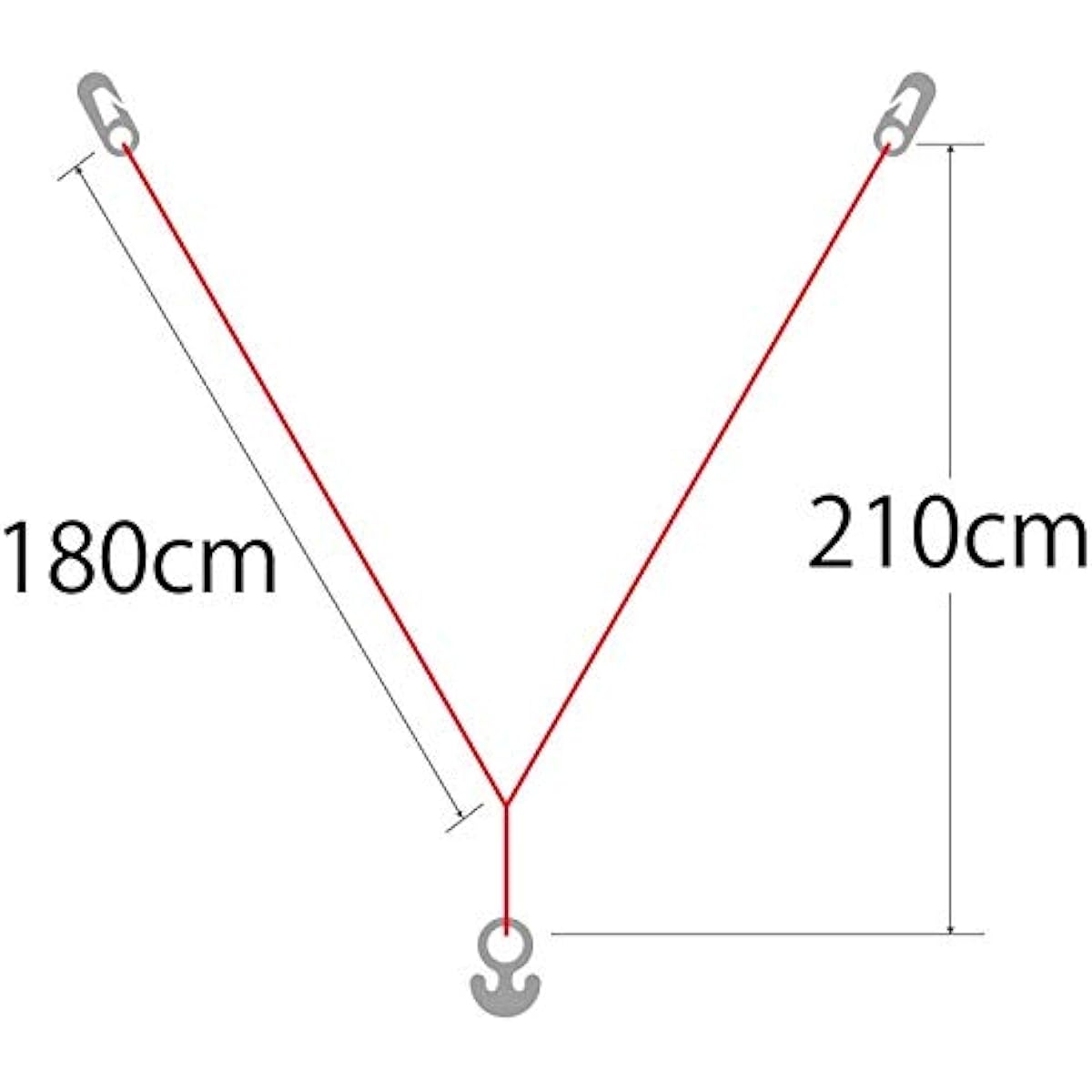WOW Y-connector with easy-to-connect connector, anti-entanglement, jet ski, boat, one-touch, banana boat, towing tube, float