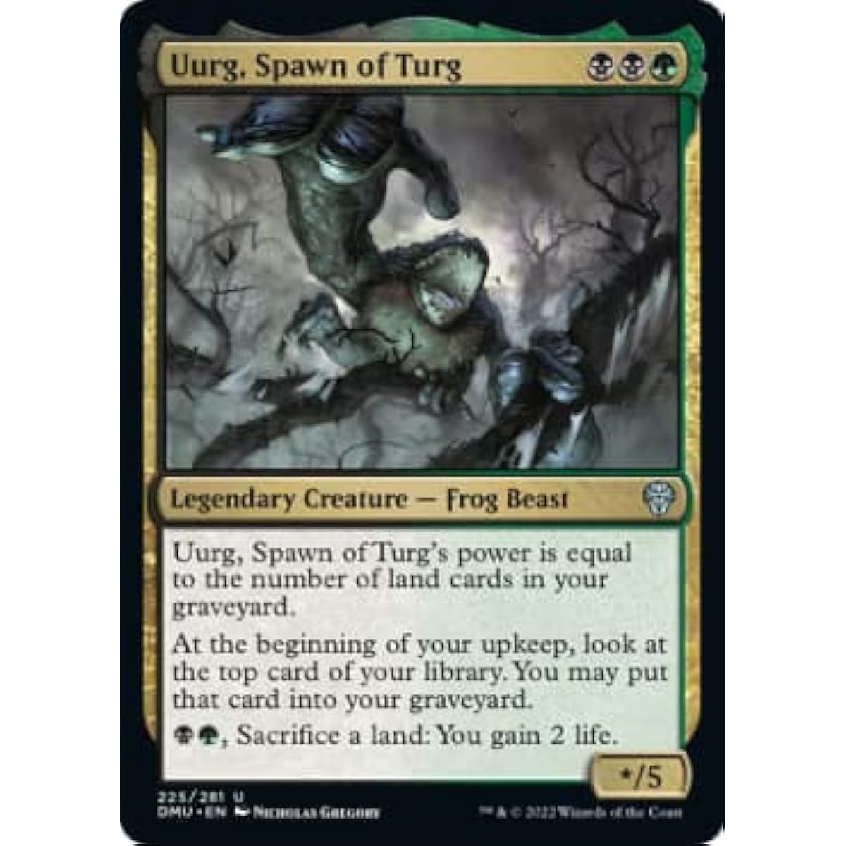 Magic: The Gathering - Urgu, Spawn of Turgu (225) - Foil - Dominaria United