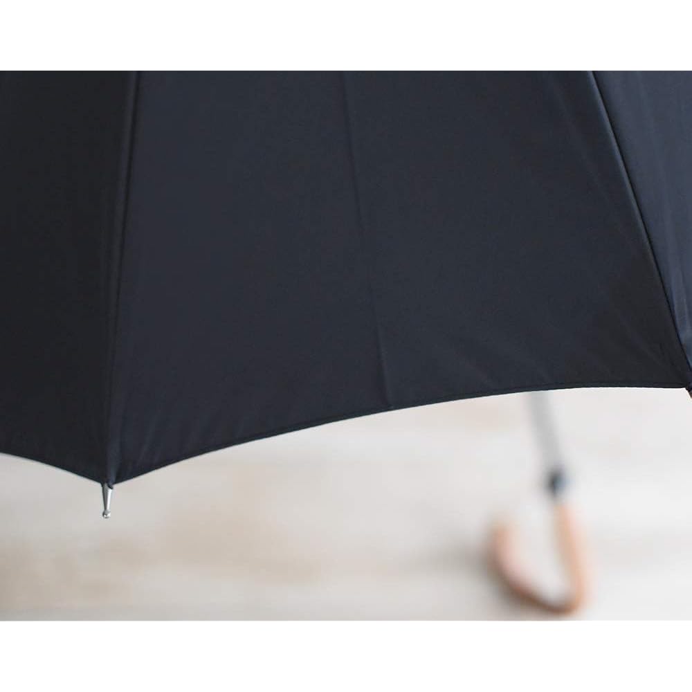 Made in Japan Long Umbrella, 16 Ribs, Miratore, 65cm, Carbon Bones, Hand Open, Ultra Light, Large, Super Water Repellent Fabric, Men's Komiya Shoten