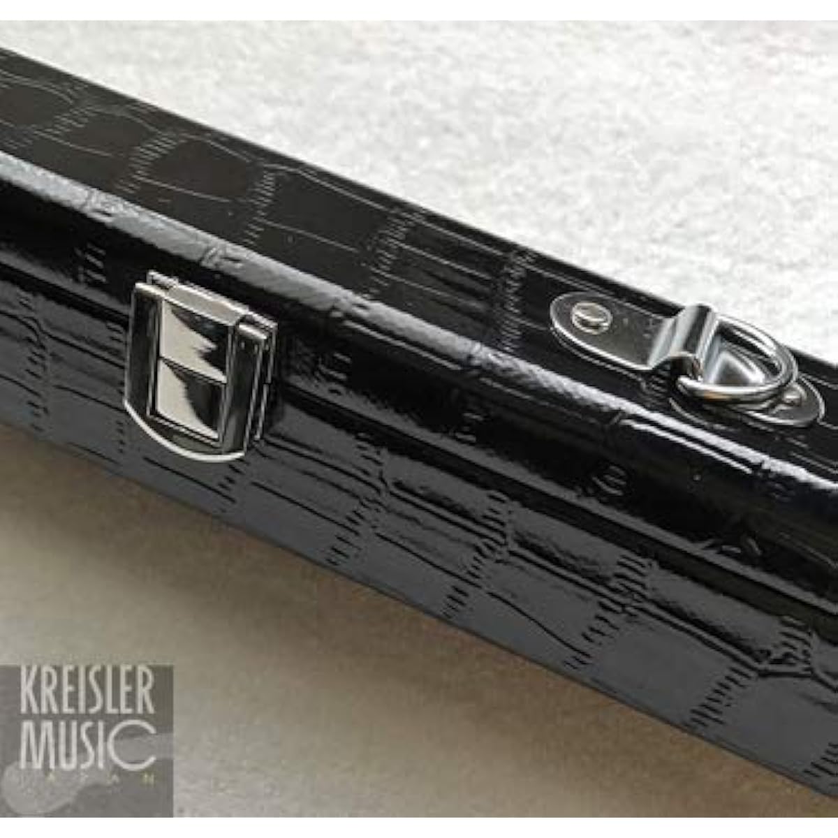 Bow case for storing 2 violins, violas, and cellos, with strap, high quality leather style♪