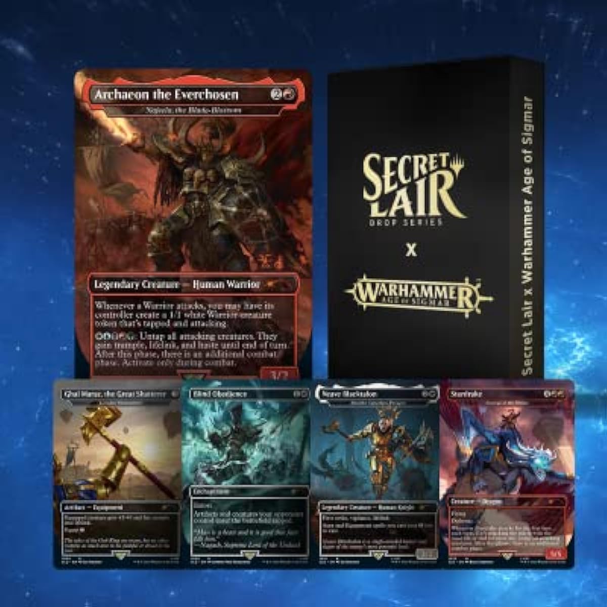 Magic: The Gathering Secret Rare Warhammer Age of Sigmar (Foil)
