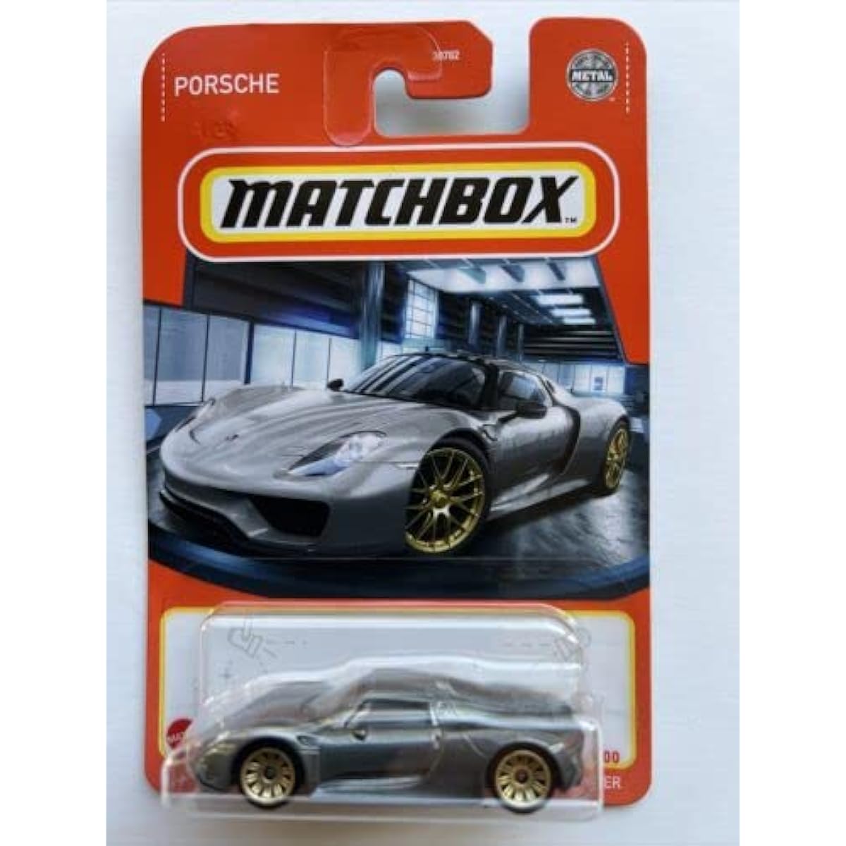 Matchbox Porsche 918 Spyder (Grey) 31/100