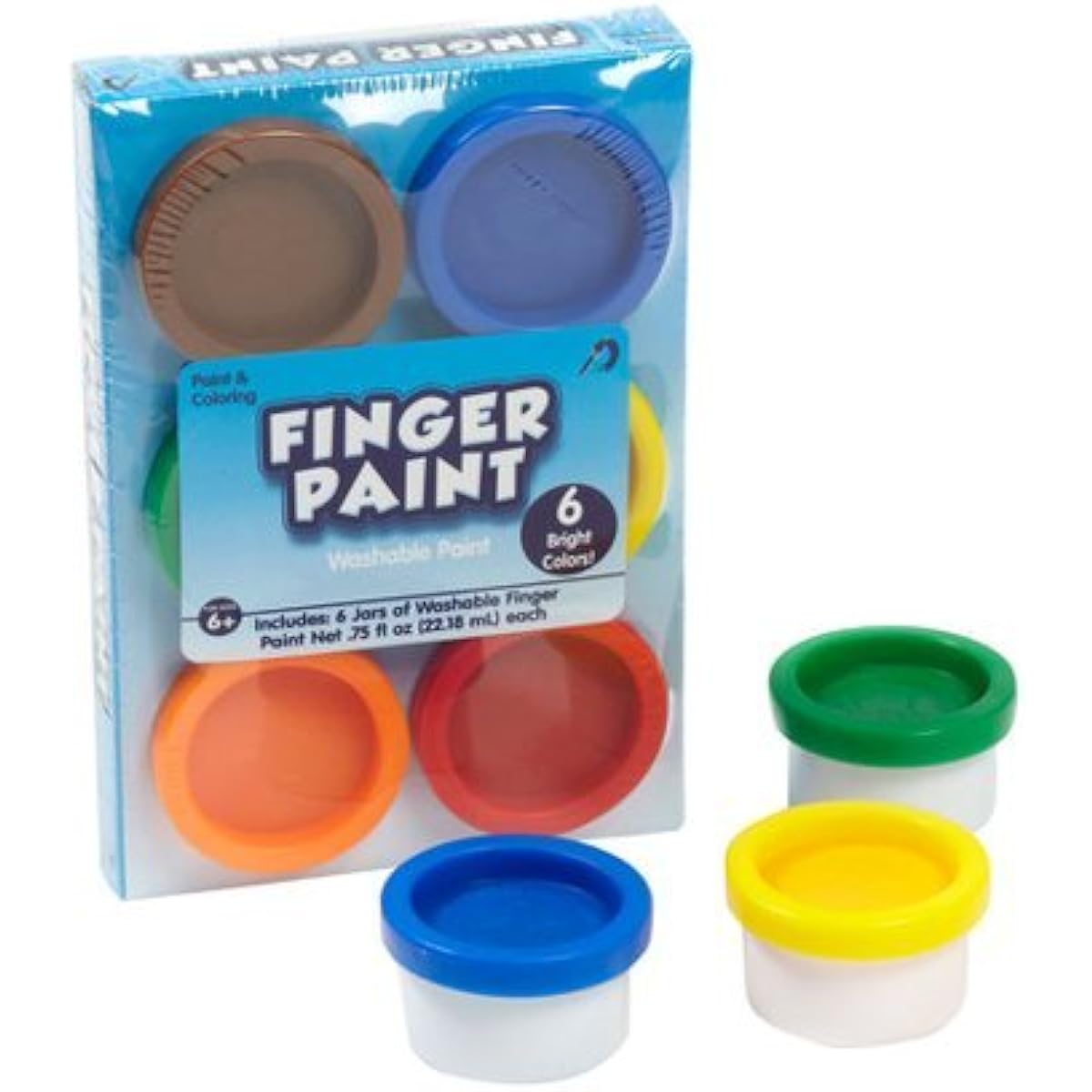 Kids Craft Finger Paint 6 Pack
