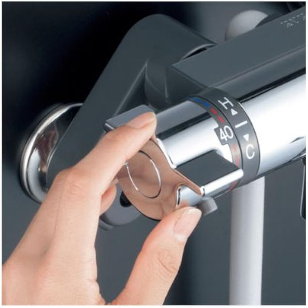 KVK Rakushu Socket Thermostatic Mixing Faucet PS30THA