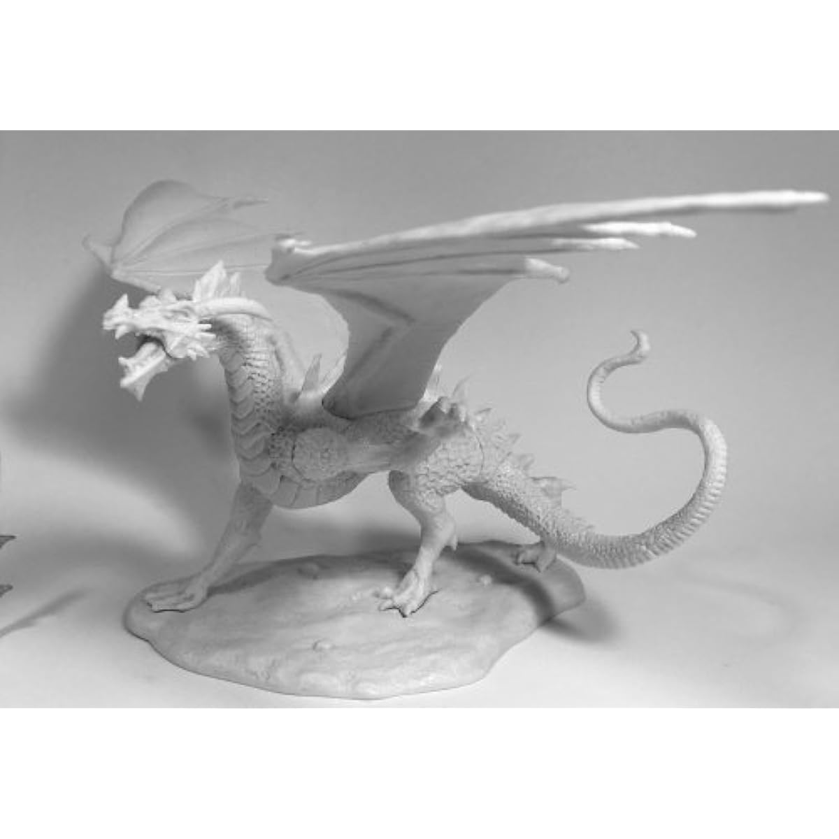 Reaper Miniature Diabolus the Devil Dragon 77545 Bone Unpainted Plastic Figure