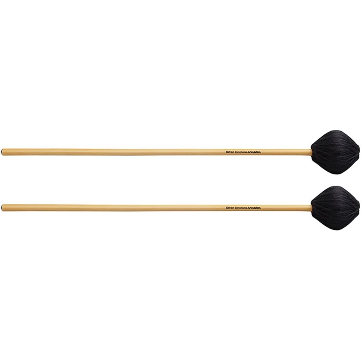 SABIAN SAB-61124 / Cymbal Mallets Articulation Handle: Rattan (9 x 404mm / Head diameter 52mm)