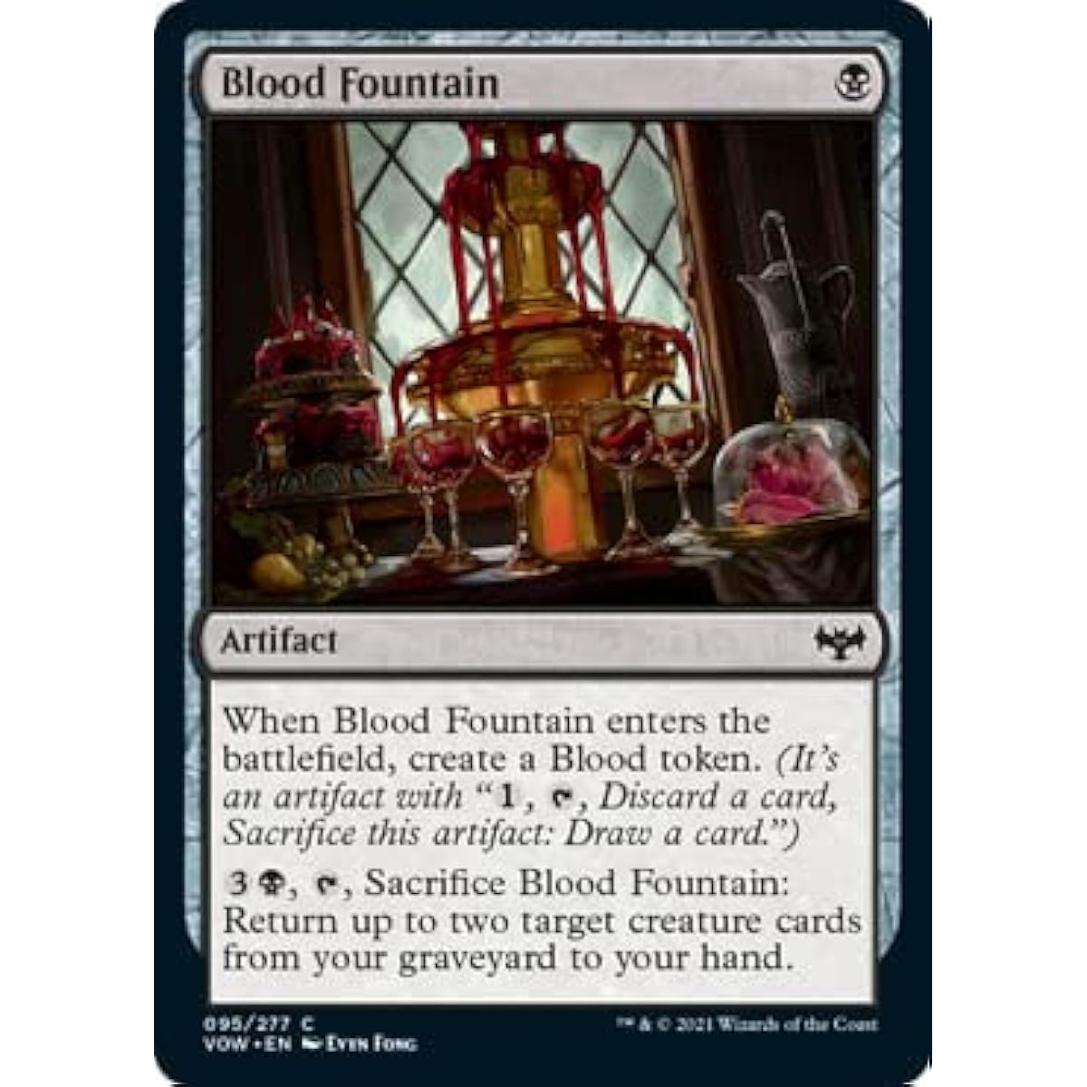 Magic: The Gathering - Bloodfountain (095) - Foil - Innistrad: Crimson Oath