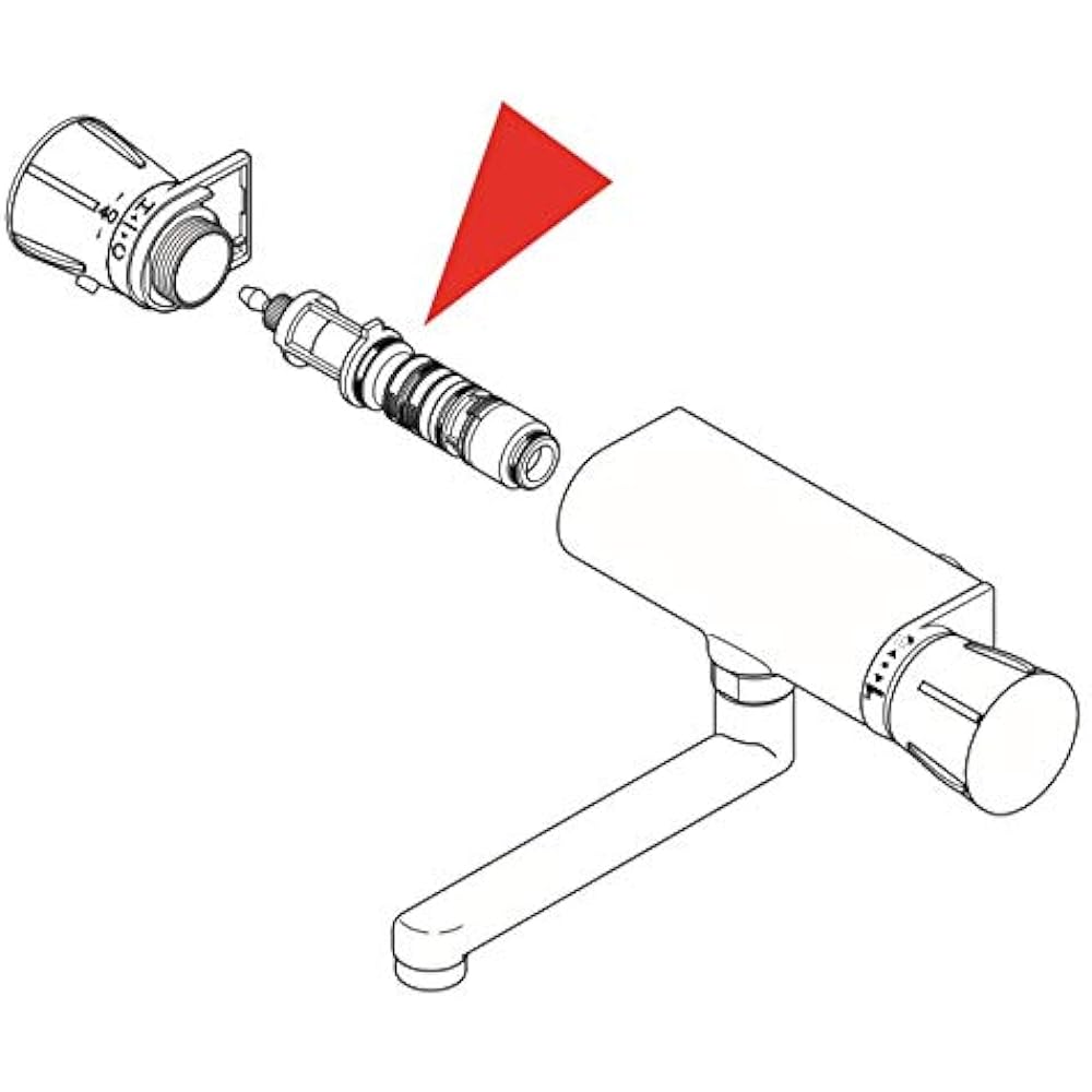 KVK thermostat cartridge PZ77F