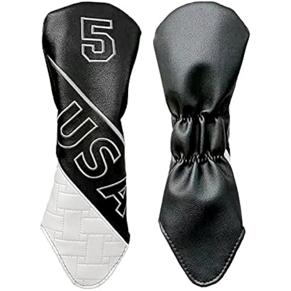 Head cover Golf cover Driver cover Wood cover Utility cover UT cover 4-piece set 1 3 5 H USA