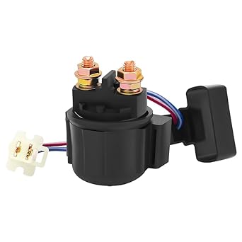 Starter Solenoid Relay Motorcycle Starter Relay for Yamaha SR185 SRX250 YFB250 YFB250F YTM200 YTM200E YTM225 YTM225DX TTR225 TTR250 TW200