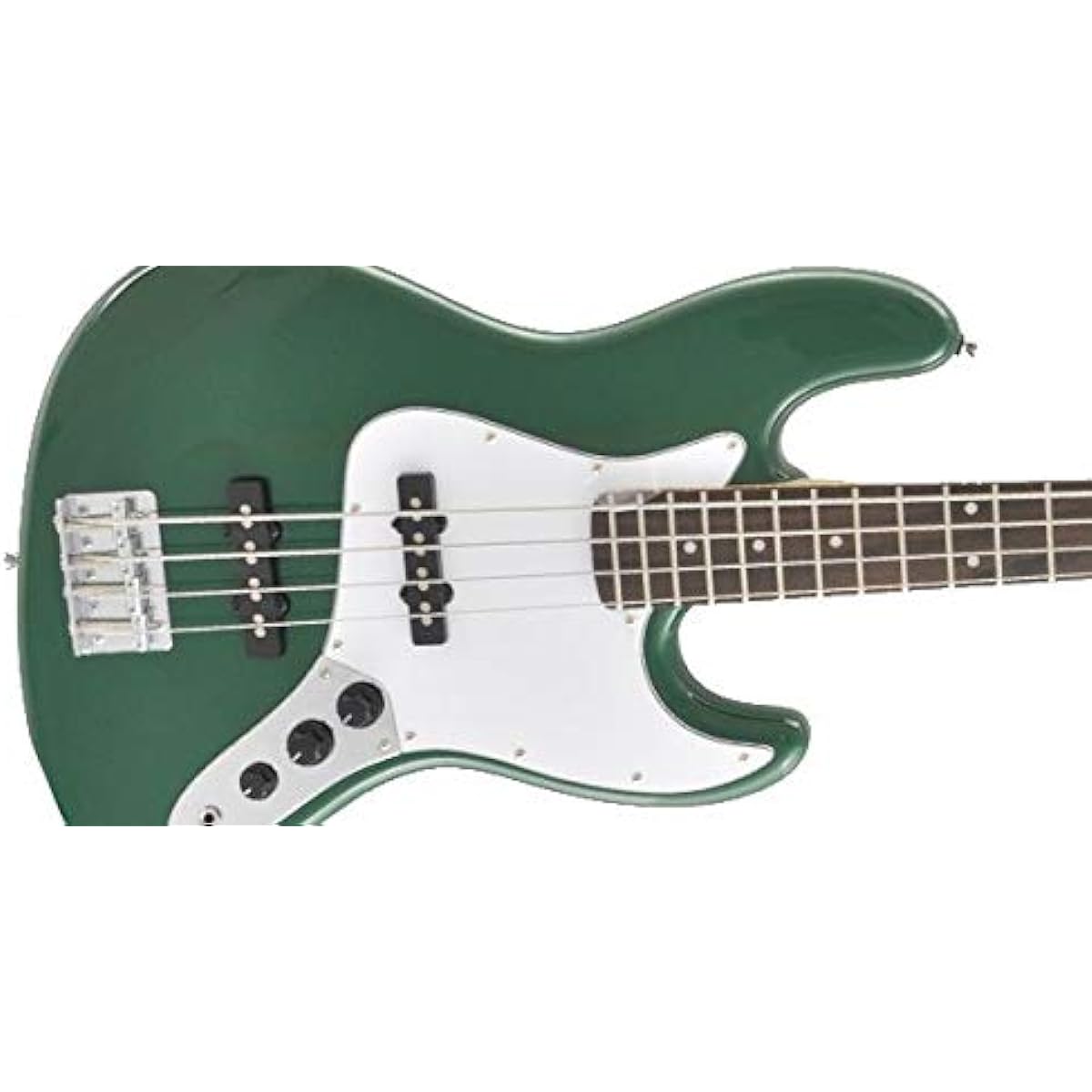 PLAYTECH JB420 Green Jazz Bass Electric Bass