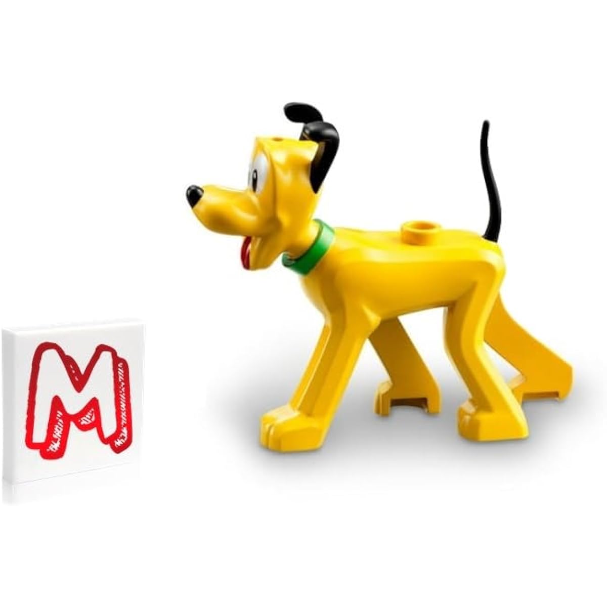 LEGO Disney Mickey and Friends Minifigure - Pluto the Dog (with Green Color) Very Cute 10777 10776