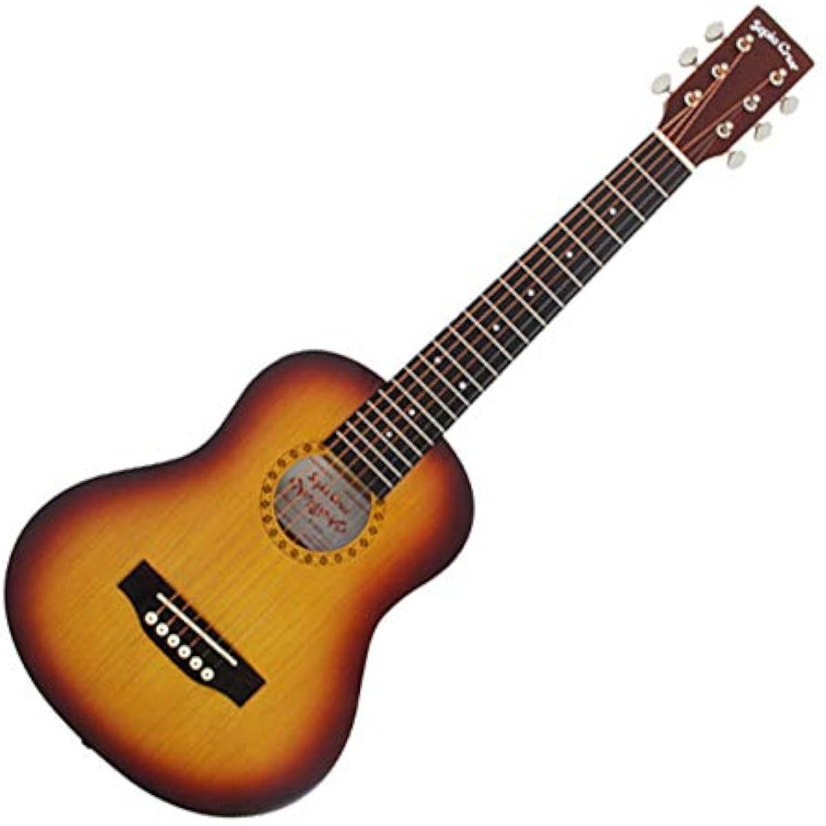 Sepia Crue W60 TS Acoustic Guitar Beginner 12-piece Set Mini Guitar Sepia Crue