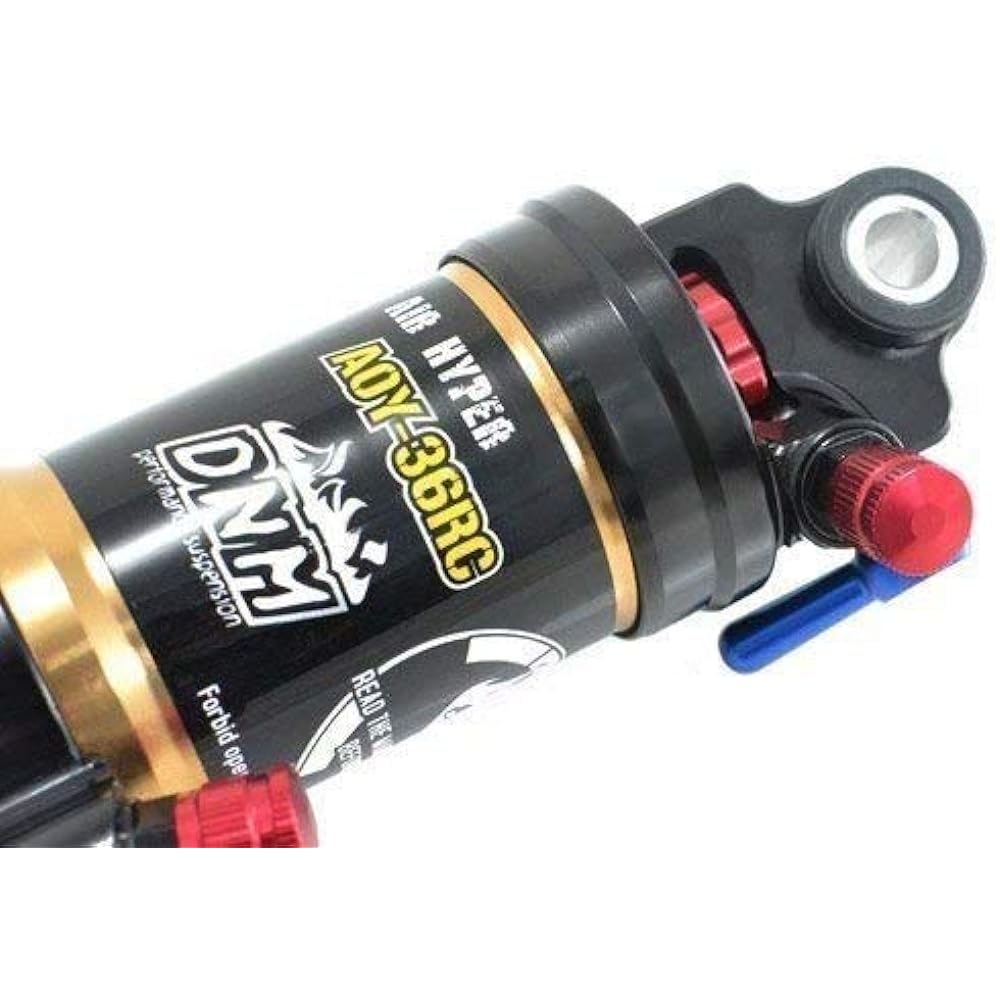 DNM AOY-36RC Mountain Bike Air Rear Shock With Lockout 190x50mm 4-system, Gold #ST1476