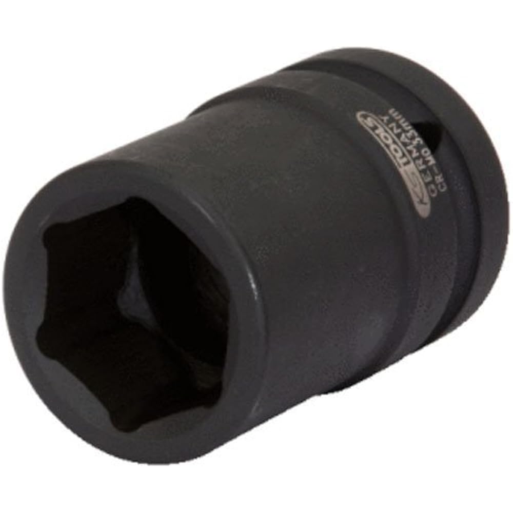 KS TOOLS 1" Hexagon impact socket medium 33mm 515.2133
