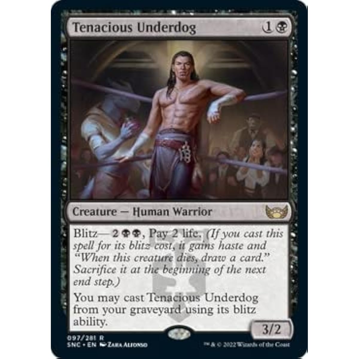 Magic: The Gathering - Tenacious Underdog (097) - City of New Kapena