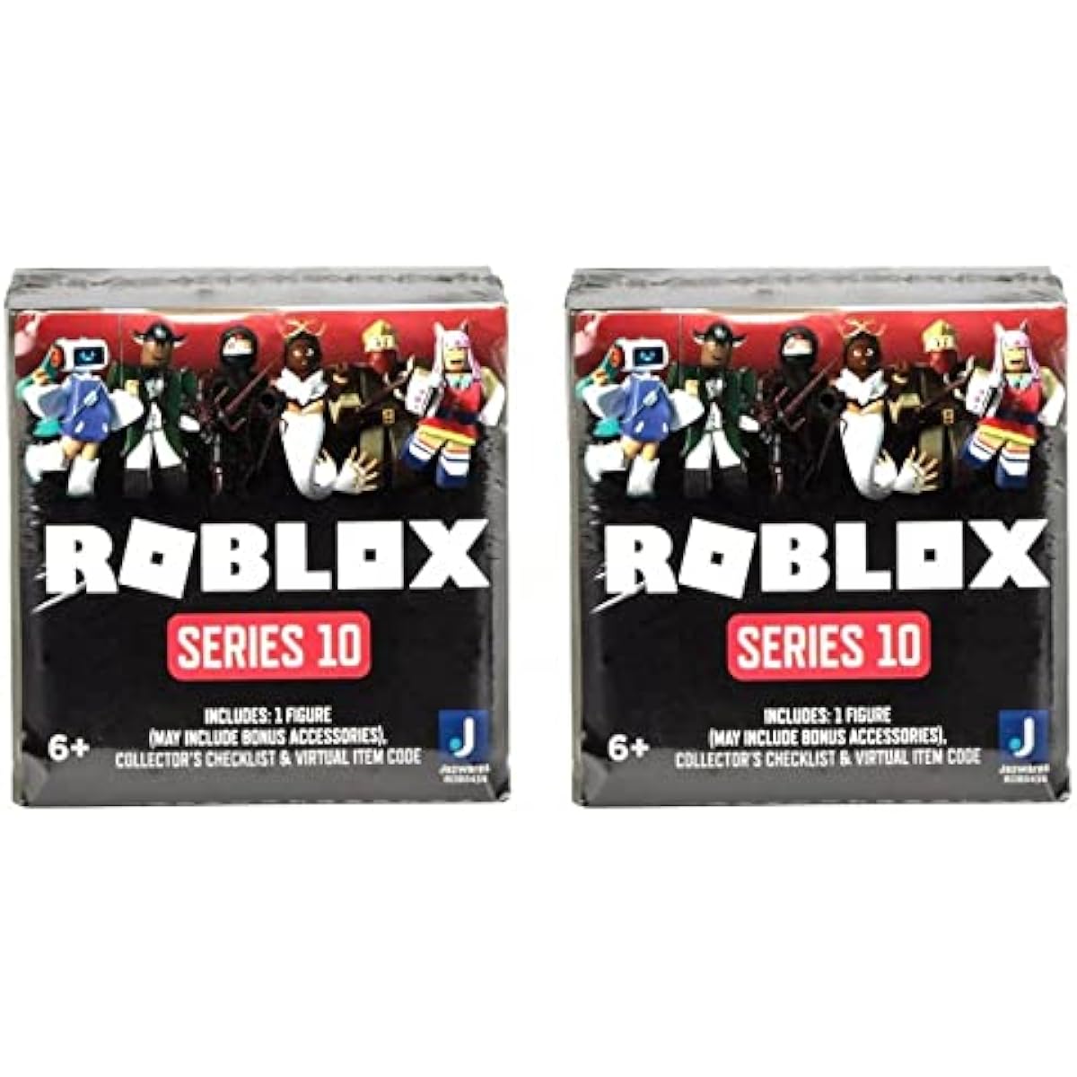 Roblox Action Collection Series 10 Mystery (Military Green Assortment) (With Exclusive Virtual Items) (4 Mystery Figures)