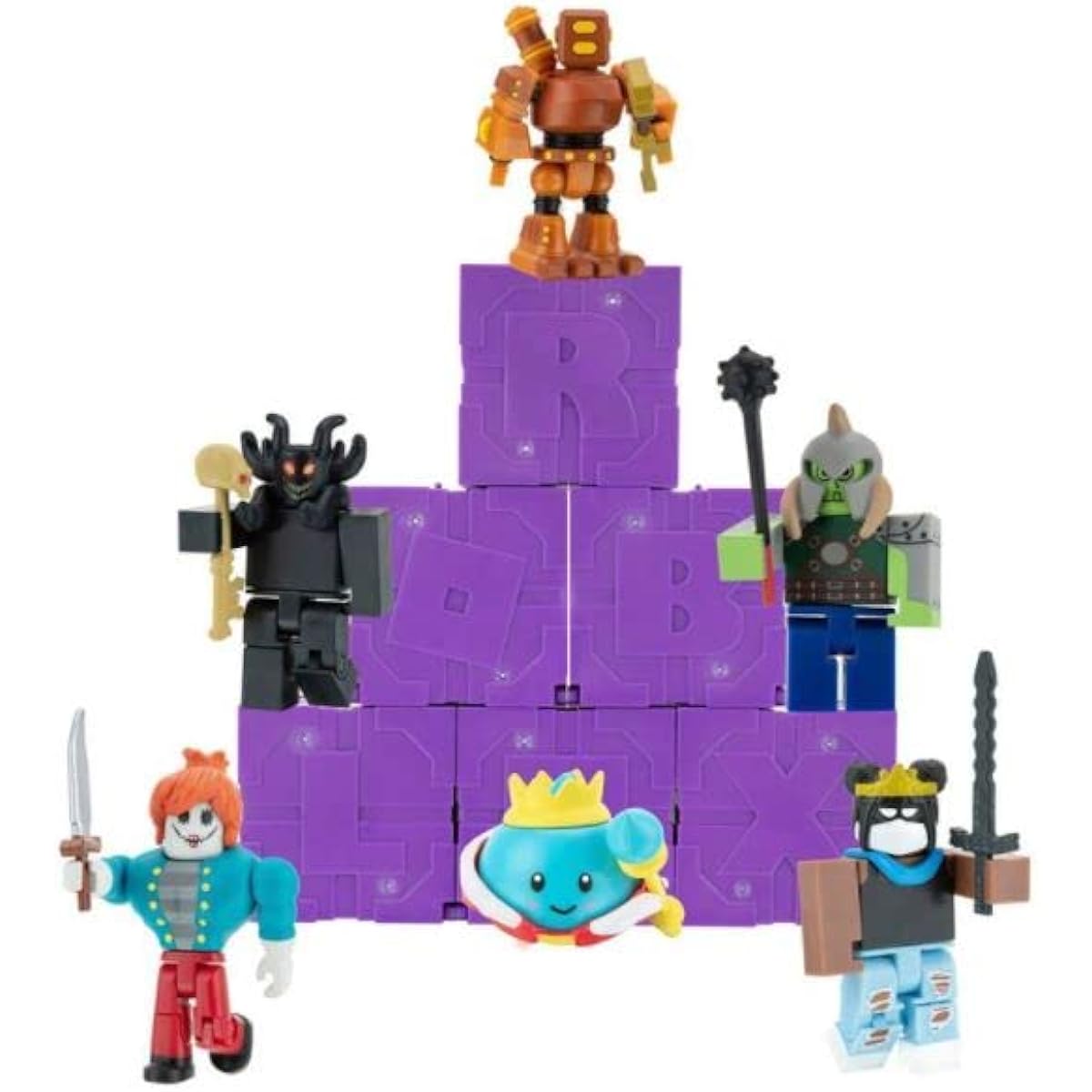 Roblox Action Collection - Series 11 Mystery Action Figures All 24 Figures! (Includes Exclusive Virtual Items) (4 Packs)