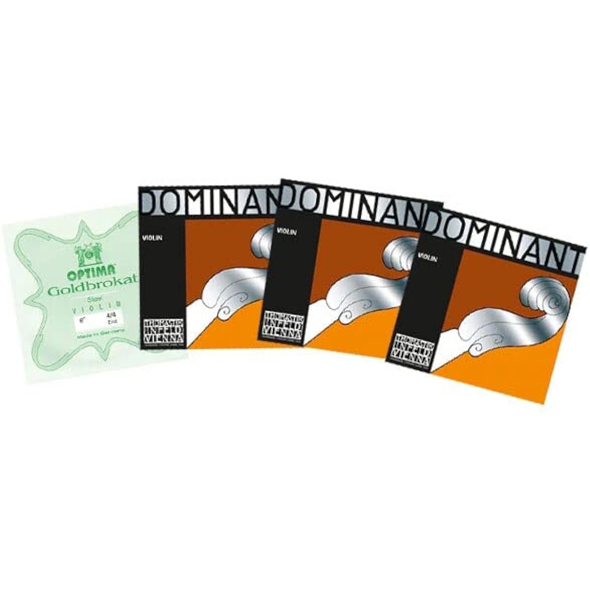 Thomastik-Infeld Dominant ADG/Gold Bracut E026LOOP Violin Strings