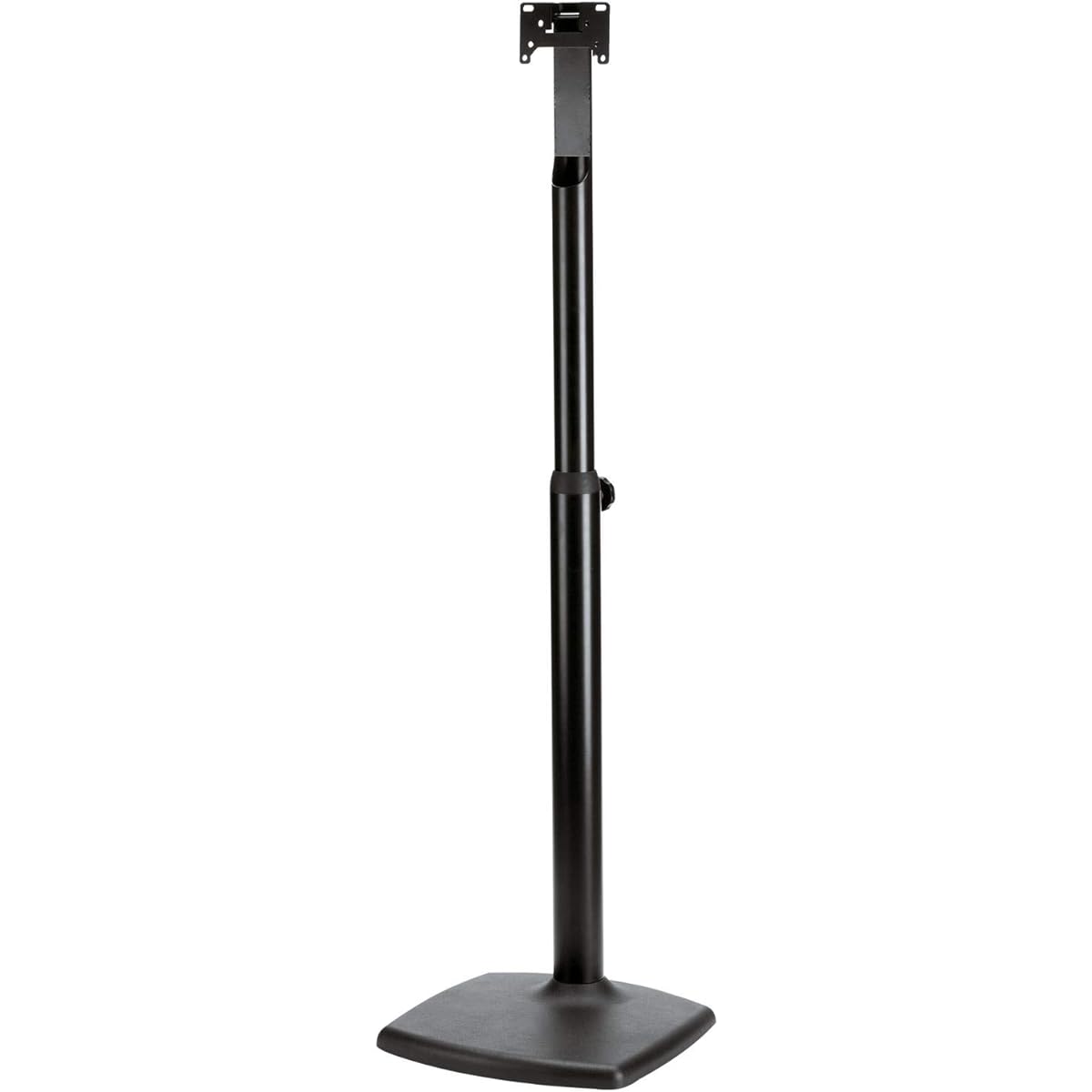 K&M Monitor Speaker Stand Compatible with GENELC 8000 Series Design Monitor Stand Structured Black 26785