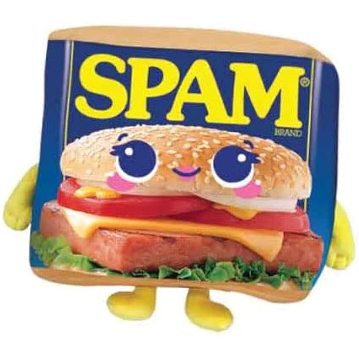 Trendy Turtle Spam Plush - Spam Can Novelty Toy Figure (Girl Spam Can)