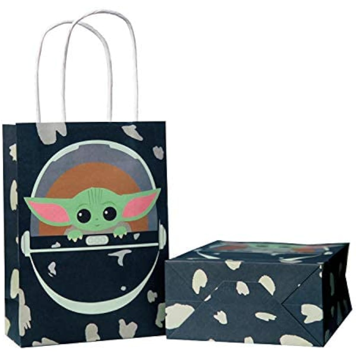 Baby Yoda Party Favors Baby Yoda Birthday Party Supplies Goodie Bags Paper Bags 12 Pieces Baby Yoda Party Decorations Gift Bags