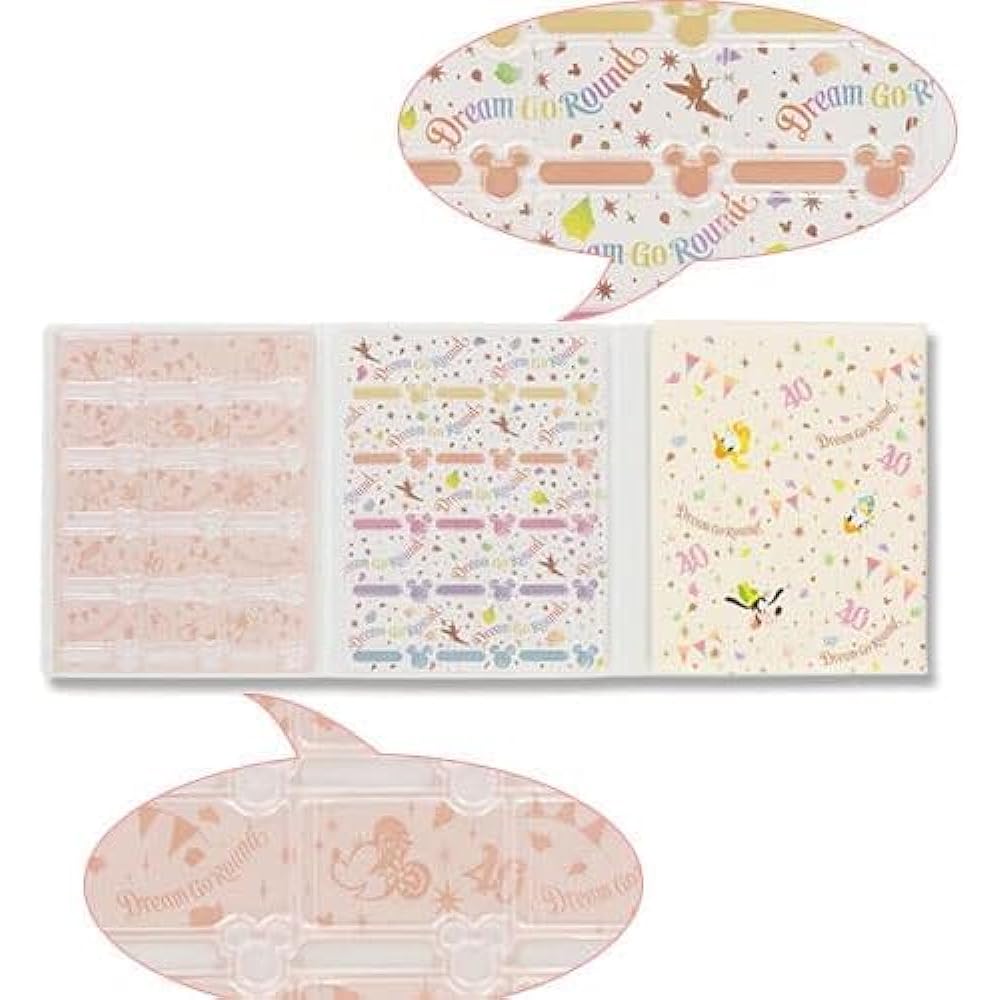 Tokyo Disney Resort 40th Anniversary Souvenir Medal Book Medal Case Disneyland Dream-Go-Round Special Goods