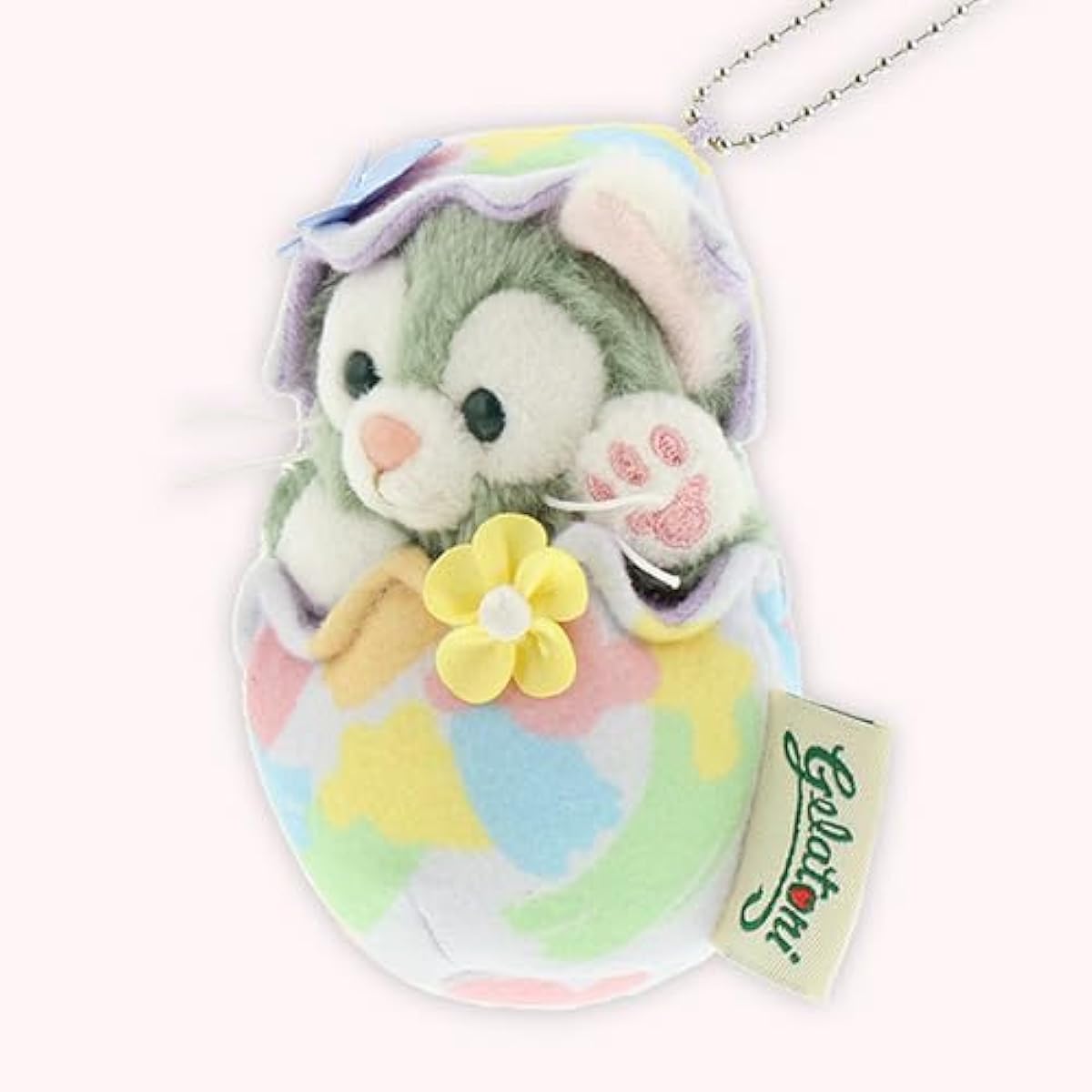 Gelatoni stuffed animal charm with shopping bag "Duffy & Friends Come Find Spring!" Spring outing "Tokyo DisneySea exclusive" Disney goods souvenir